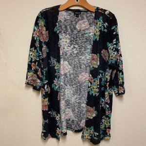 Torrid Floral lightweight Cardigan